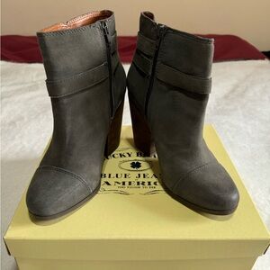 Lucky brand heeled booties, 9
